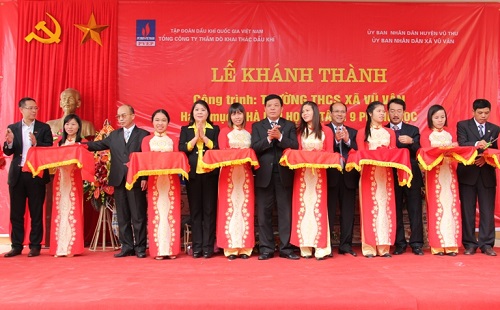 Khánh thành trường THCS Vũ Vân - Thái Bình