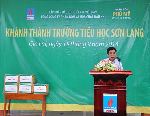 PVFCCo khánh thành trường tiểu học Sơn Lang, tỉnh Gia Lai PVFCCo khánh thành trường tiểu học Sơn Lang, tỉnh Gia Lai
