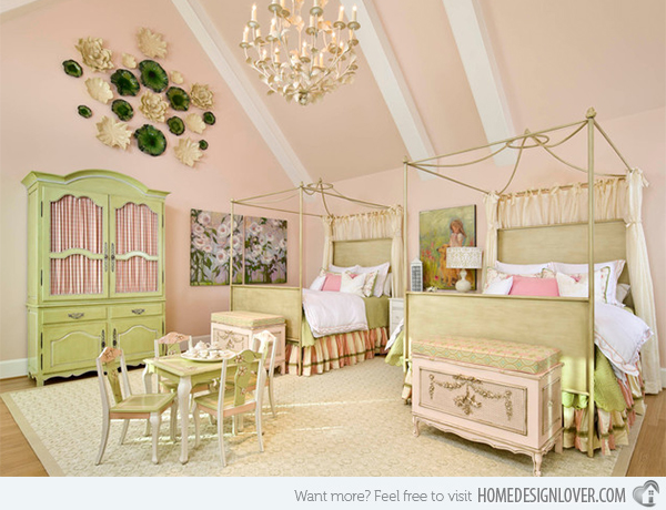 20 mẫu phòng ngủ xinh xắn dành cho các cặp sinh đôi