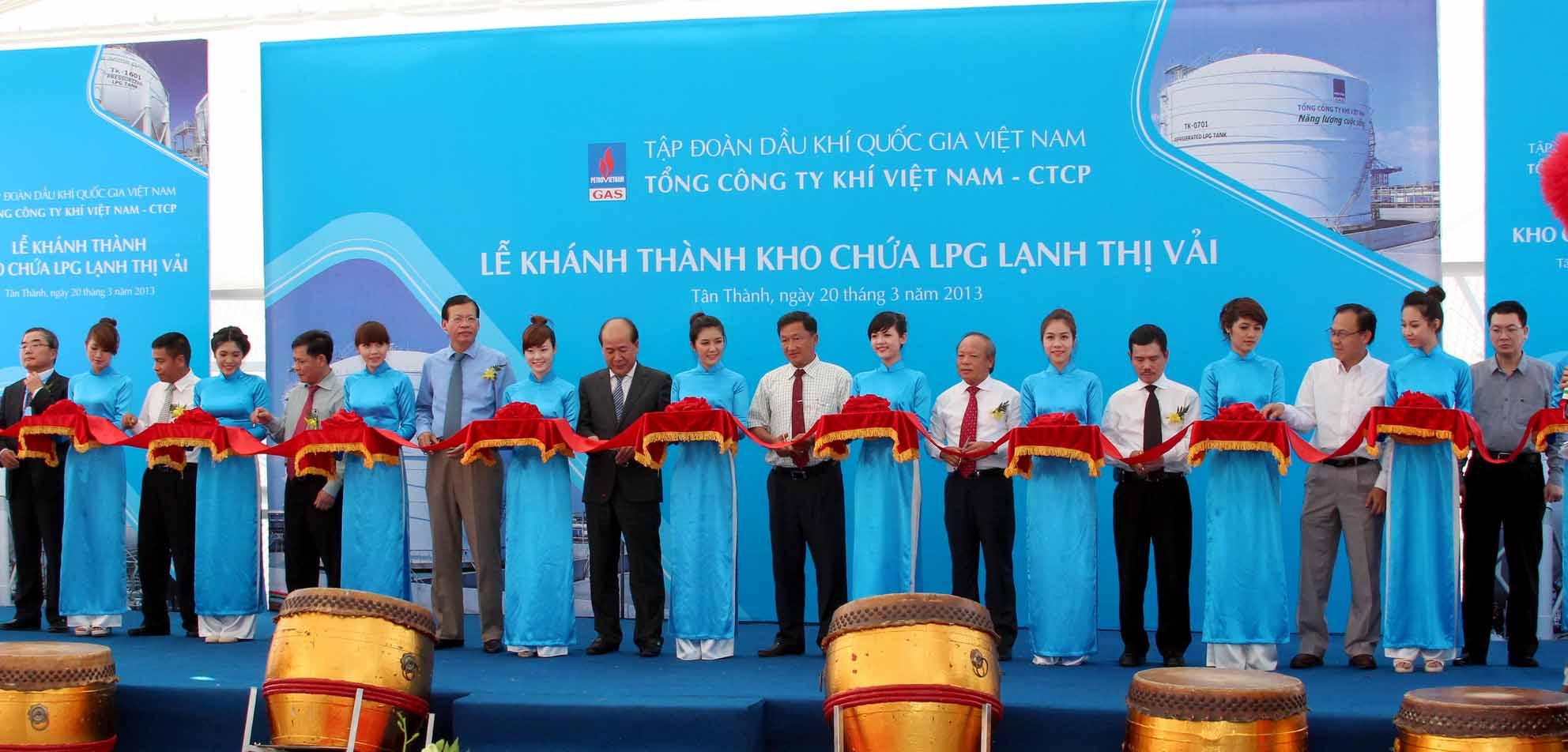 Inauguration of Thi Vai LPG refrigerated storage