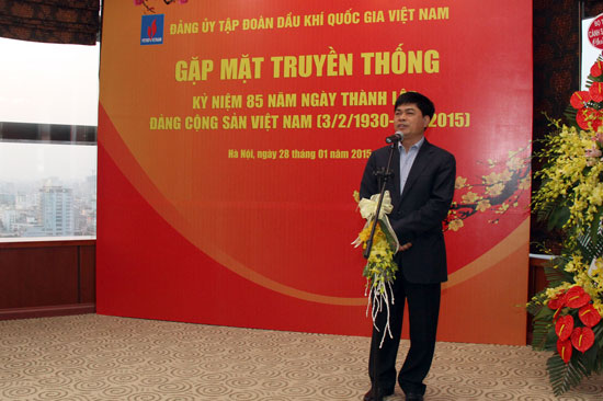 PVN gặp mặt truyền thống kỷ niệm 85 năm Ngày thành lập Đảng Cộng sản Việt Nam PVN gặp mặt truyền thống kỷ niệm 85 năm Ngày thành lập Đảng Cộng sản Việt Nam