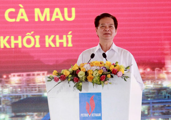 Khởi động dự án Nhà máy xử lý khí Cà Mau Khởi động dự án Nhà máy xử lý khí Cà Mau