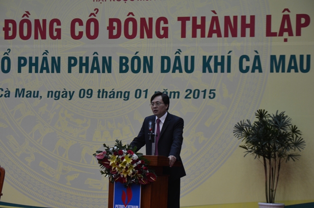 Đại hội đồng cổ đông thành lập Công ty Cổ phần Phân bón Dầu khí Cà Mau Đại hội đồng cổ đông thành lập Công ty Cổ phần Phân bón Dầu khí Cà Mau