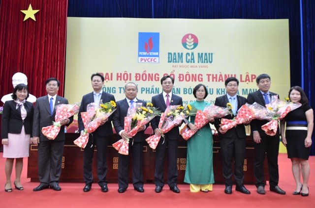 Đại hội đồng cổ đông thành lập Công ty Cổ phần Phân bón Dầu khí Cà Mau Đại hội đồng cổ đông thành lập Công ty Cổ phần Phân bón Dầu khí Cà Mau