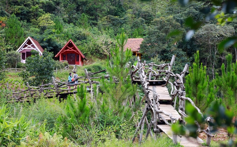 Có một ngôi làng đẹp như cổ tích gần Đà Lạt co mot ngoi lang dep nhu co tich gan da lat