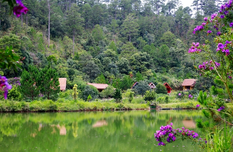 Có một ngôi làng đẹp như cổ tích gần Đà Lạt co mot ngoi lang dep nhu co tich gan da lat