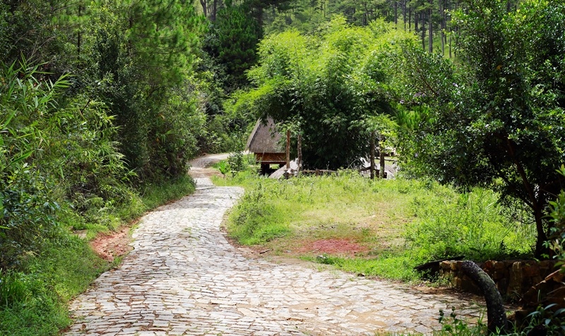 Có một ngôi làng đẹp như cổ tích gần Đà Lạt co mot ngoi lang dep nhu co tich gan da lat