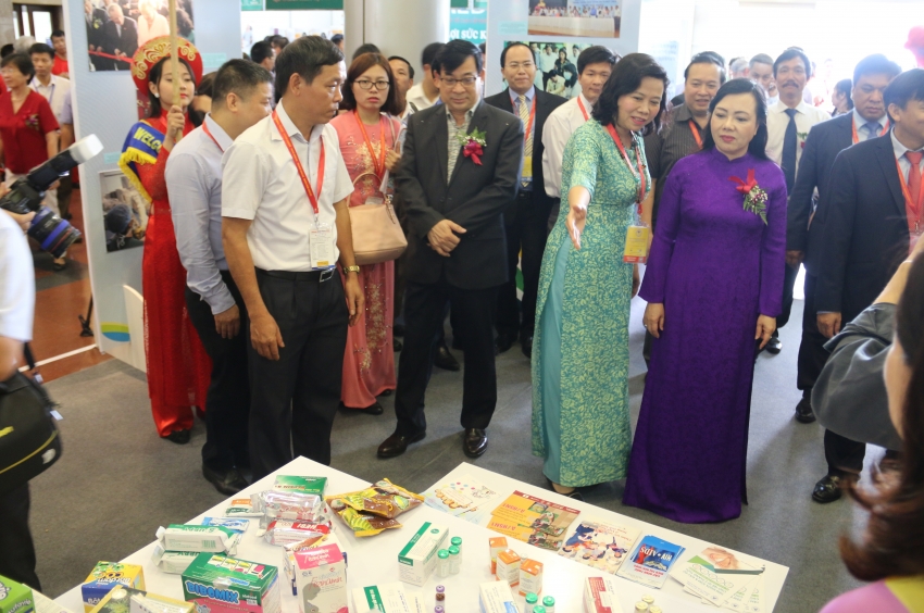 Khai mạc Triển lãm quốc tế chuyên ngành Y dược Việt Nam lần 25 khai mac trien lam quoc te chuyen nganh y duoc viet nam lan 25