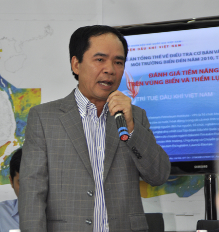 Dự án “Đánh giá tiềm năng dầu khí trên vùng biển và thềm lục địa Việt Nam” đạt điểm xuất sắc Dự án “Đánh giá tiềm năng dầu khí trên vùng biển và thềm lục địa Việt Nam” đạt điểm xuất sắc