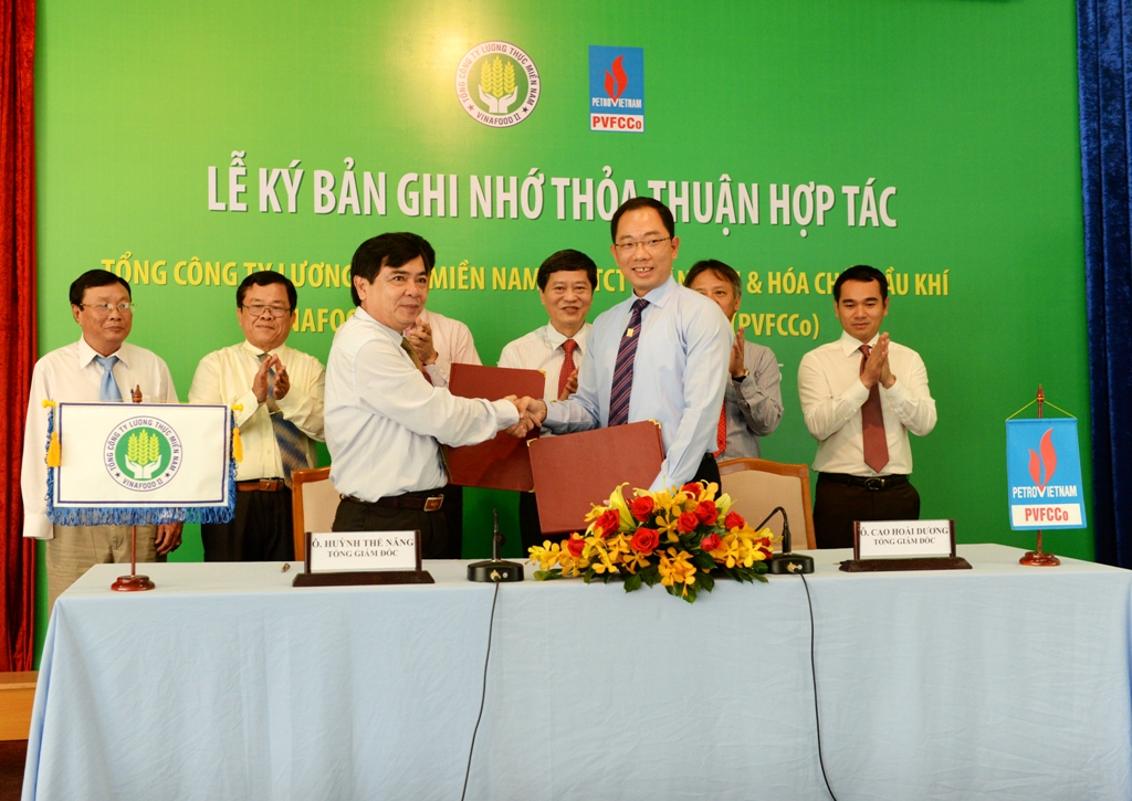 PVFCCo và Vinafood II ký Bản ghi nhớ thỏa thuận hợp tác PVFCCo và Vinafood II ký Bản ghi nhớ thỏa thuận hợp tác