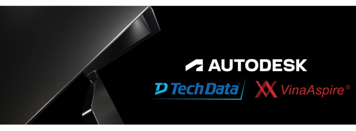 Vina Aspire hợp tác với Autodesk và Techdata qua việc cung cấp các giải pháp chuyển đổi số của Autodesk và phần mềm AutoCad chính hãng