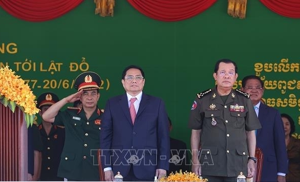 Thủ tướng Phạm Minh Chính dự Lễ kỷ niệm lần thứ 45 năm "Hành trình hướng tới lật đổ chế độ diệt chủng Pol Pot"