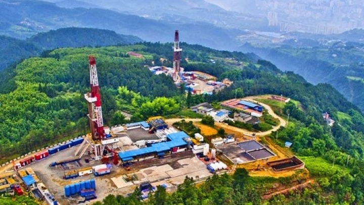Mỏ khí đá phiến lớn của Trung Quốc đạt sản lượng kỷ lục trong nửa đầu năm