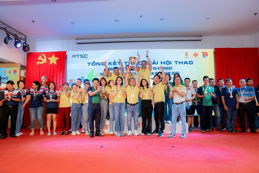 PTSC bế mạc Hội thao lần thứ 14 năm 2023