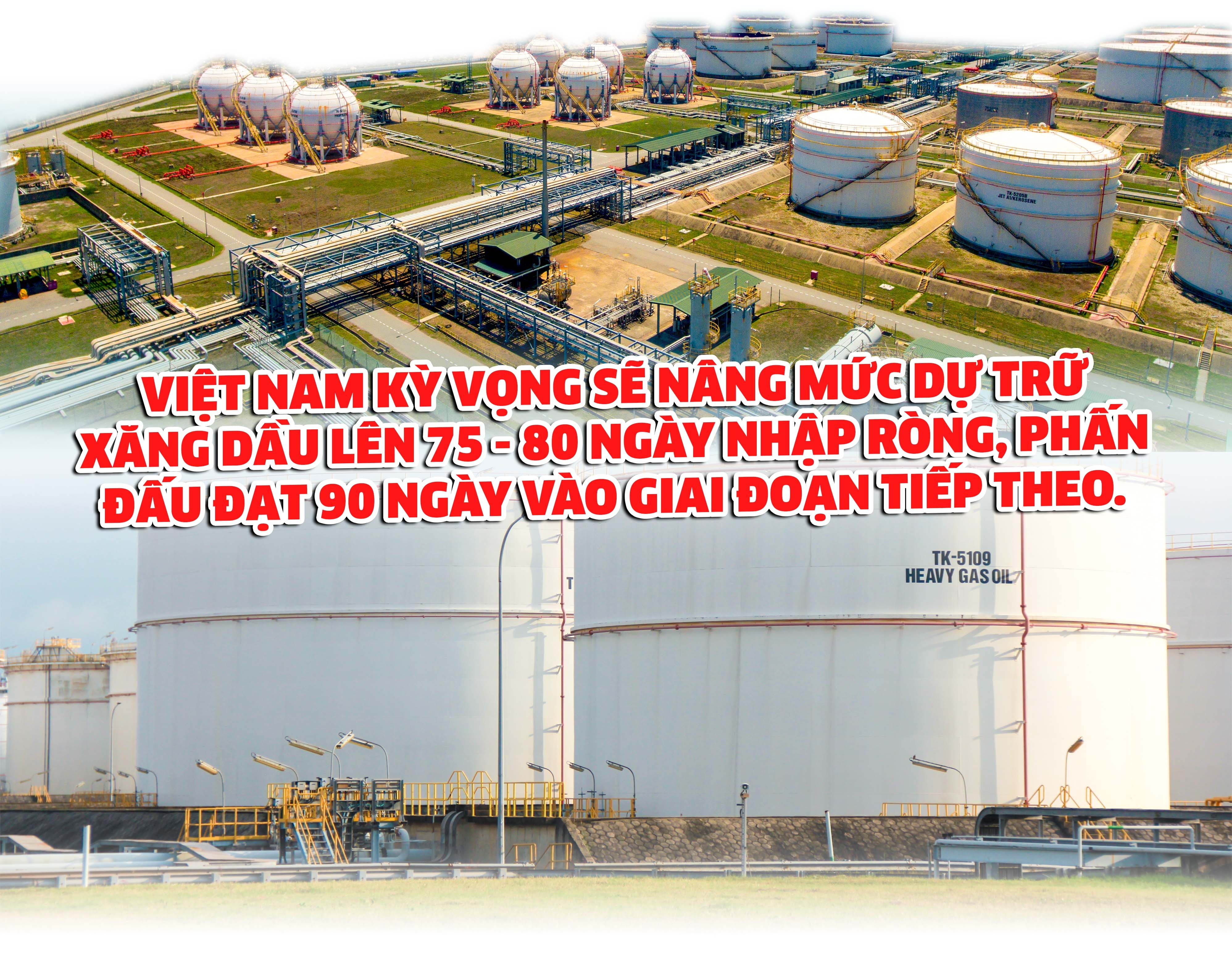 [E-magazine] Chiến lược phát triển hạ tầng dự trữ xăng dầu quốc gia của  Việt Nam trong tương lai
