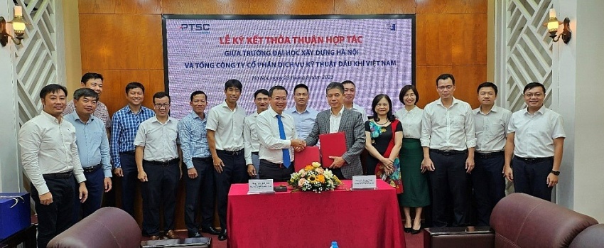 PTSC ký kết thỏa thuận hợp tác với các trường đại học tại Hà Nội