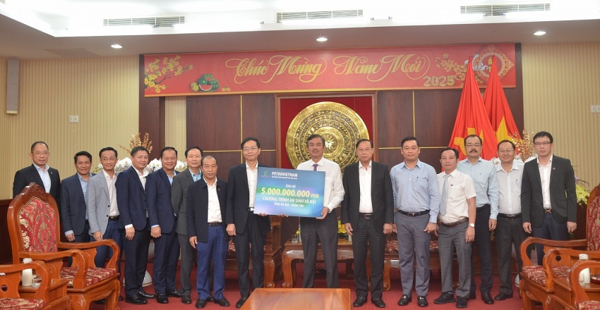 Petrovietnam thăm và làm việc với lãnh đạo tỉnh Bà Rịa - Vũng Tàu Lãnh đạo Petrovietnam thăm và chúc Tết Đảng bộ, chính quyền và nhân dân tỉnh Bà Rịa - Vũng Tàu