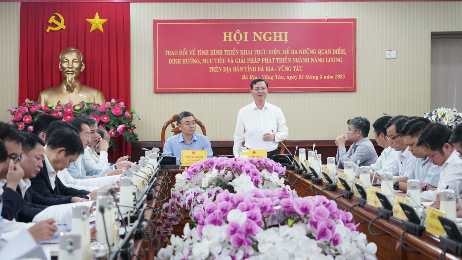 Petrovietnam và tỉnh Bà Rịa - Vũng Tàu trao đổi định hướng phát triển ngành năng lượng đến năm 2045
