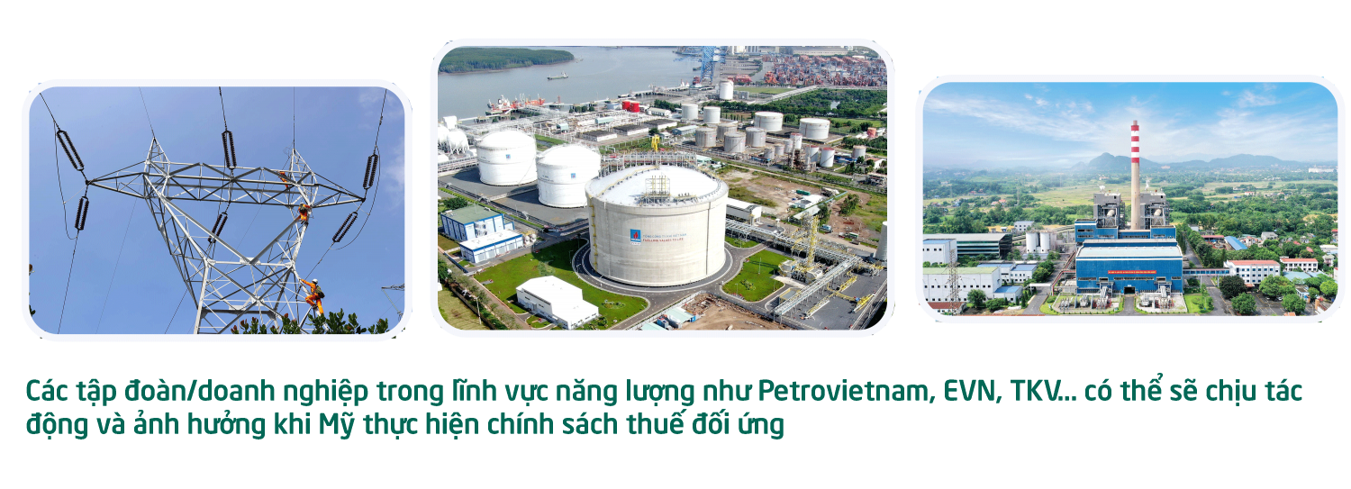 Mỹ áp thuế đối ứng sẽ mang đến nhiều khó khăn trong ngắn hạn cho ngành năng lượng Việt Nam