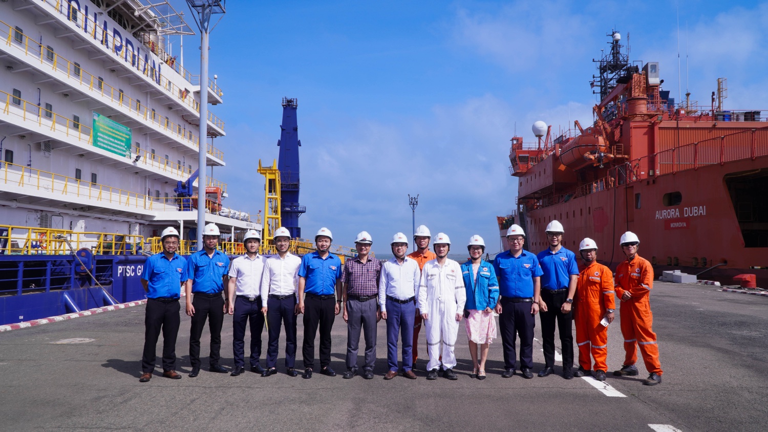 Đoàn Thanh niên Chính phủ học tập truyền thống tại “cái nôi dầu khí” Vietsovpetro