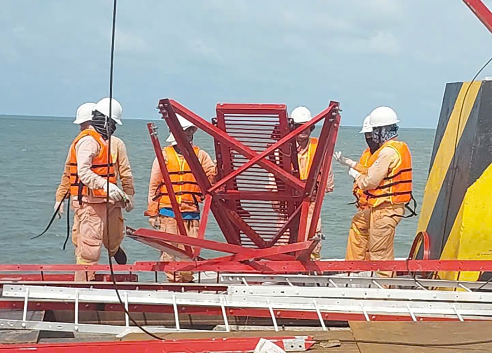 EVNNPT tăng cường lực lượng, tiếp sức cho Dự án cấp điện ra Côn Đảo