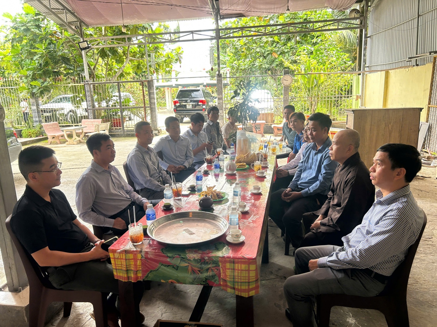 PTSC Long Phú tổ chức chương trình an sinh xã hội tại địa phương triển khai dự án