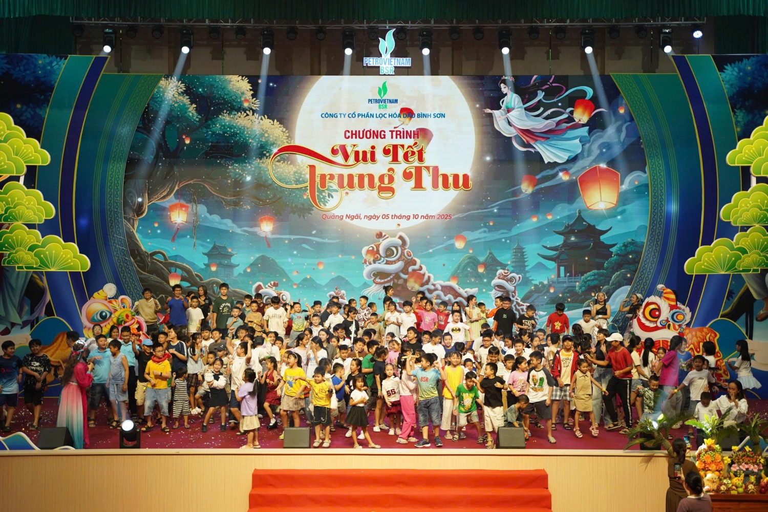 Ấm áp đêm hội “Vui Tết Trung thu” do BSR tổ chức Ấm áp đêm hội “Vui Tết Trung thu” do BSR tổ chức