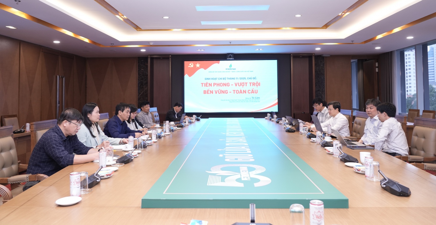 Đảng bộ BMQL&ĐH Petrovietnam quán triệt tinh thần 