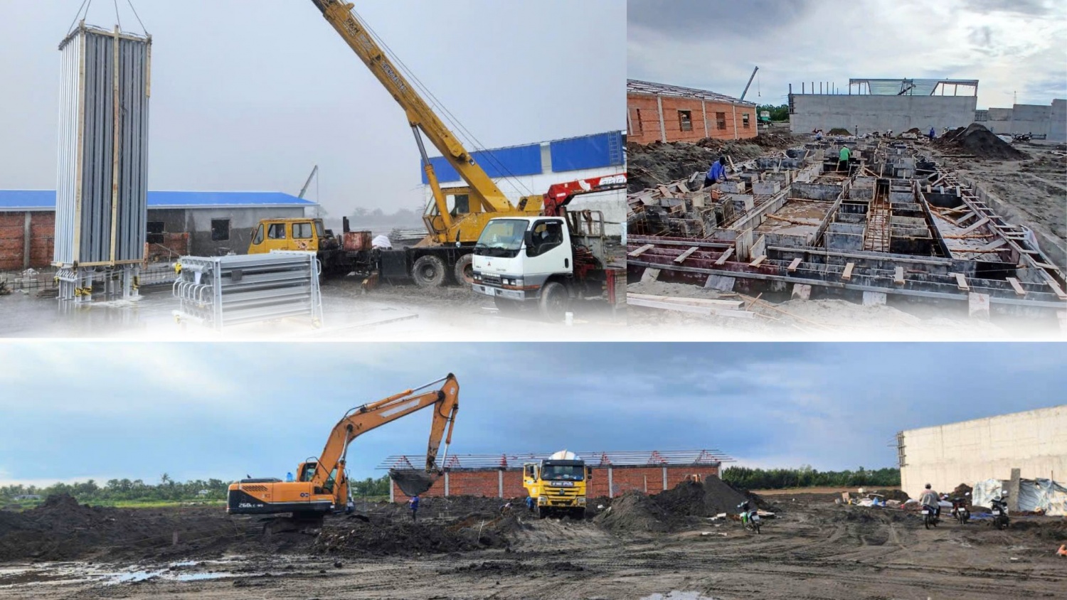 Hình ảnh PV GAS CNG thi công dự án cấp khí LNG cho Nhà máy Gạch men Cát Tường