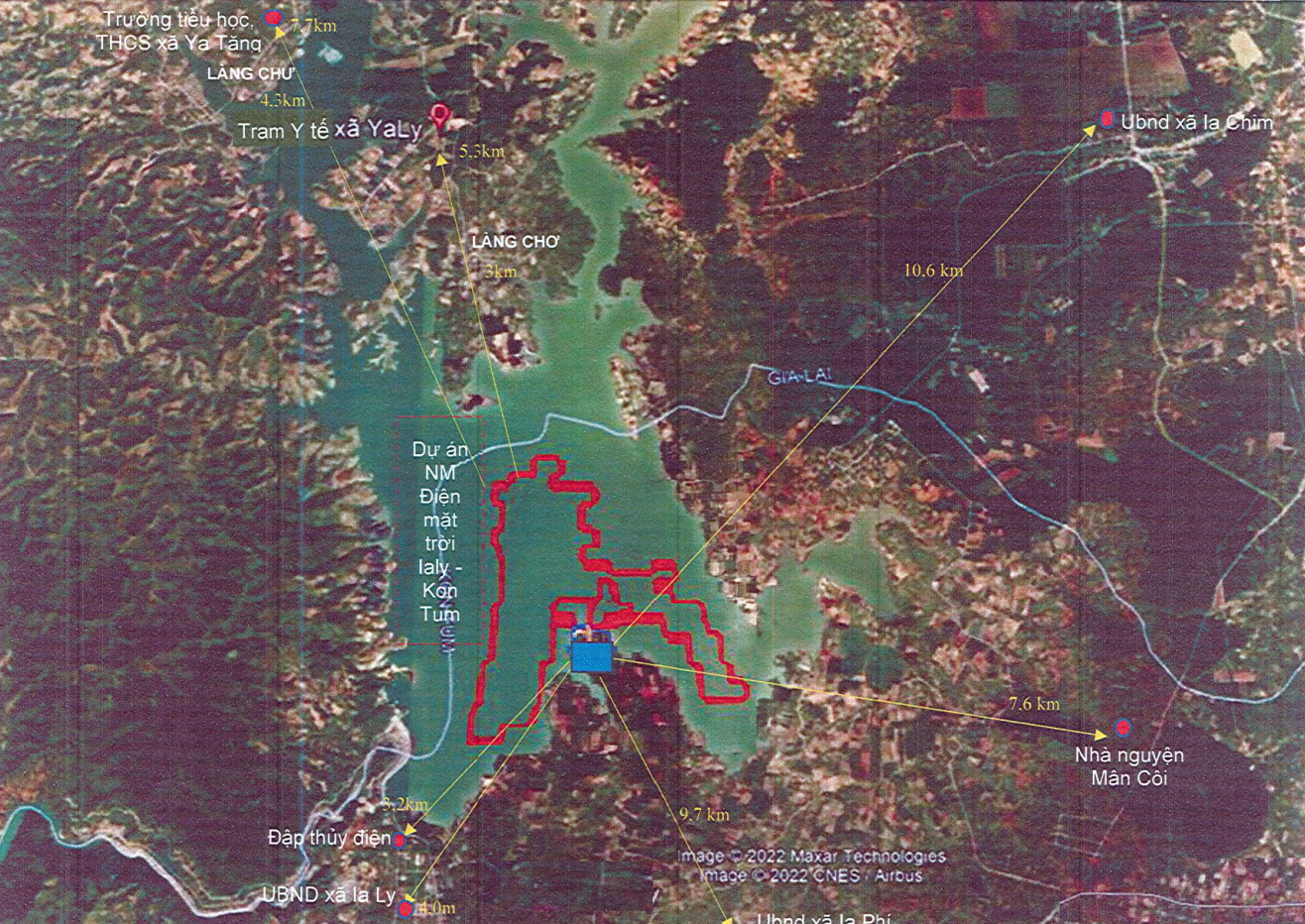 Nhà máy điện mặt trời KN Ia Ly - Gia Lai: Hơn 714.000 tấm pin lắp trên 575 ha mặt nước