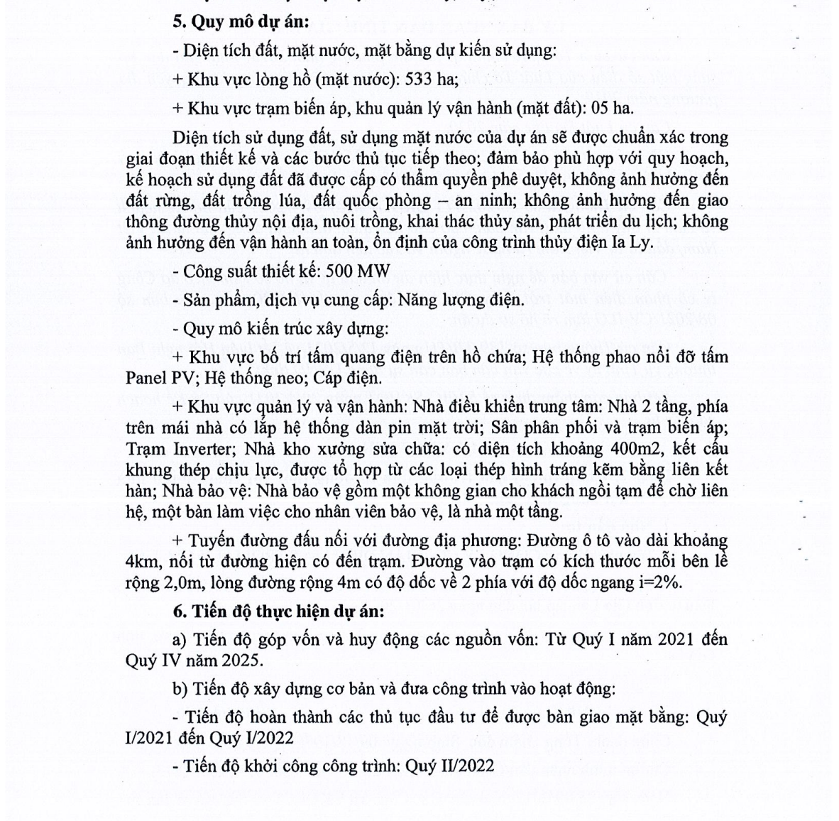 Nhà máy điện mặt trời KN Ia Ly - Gia Lai: Hơn 714.000 tấm pin lắp trên 575 ha mặt nước