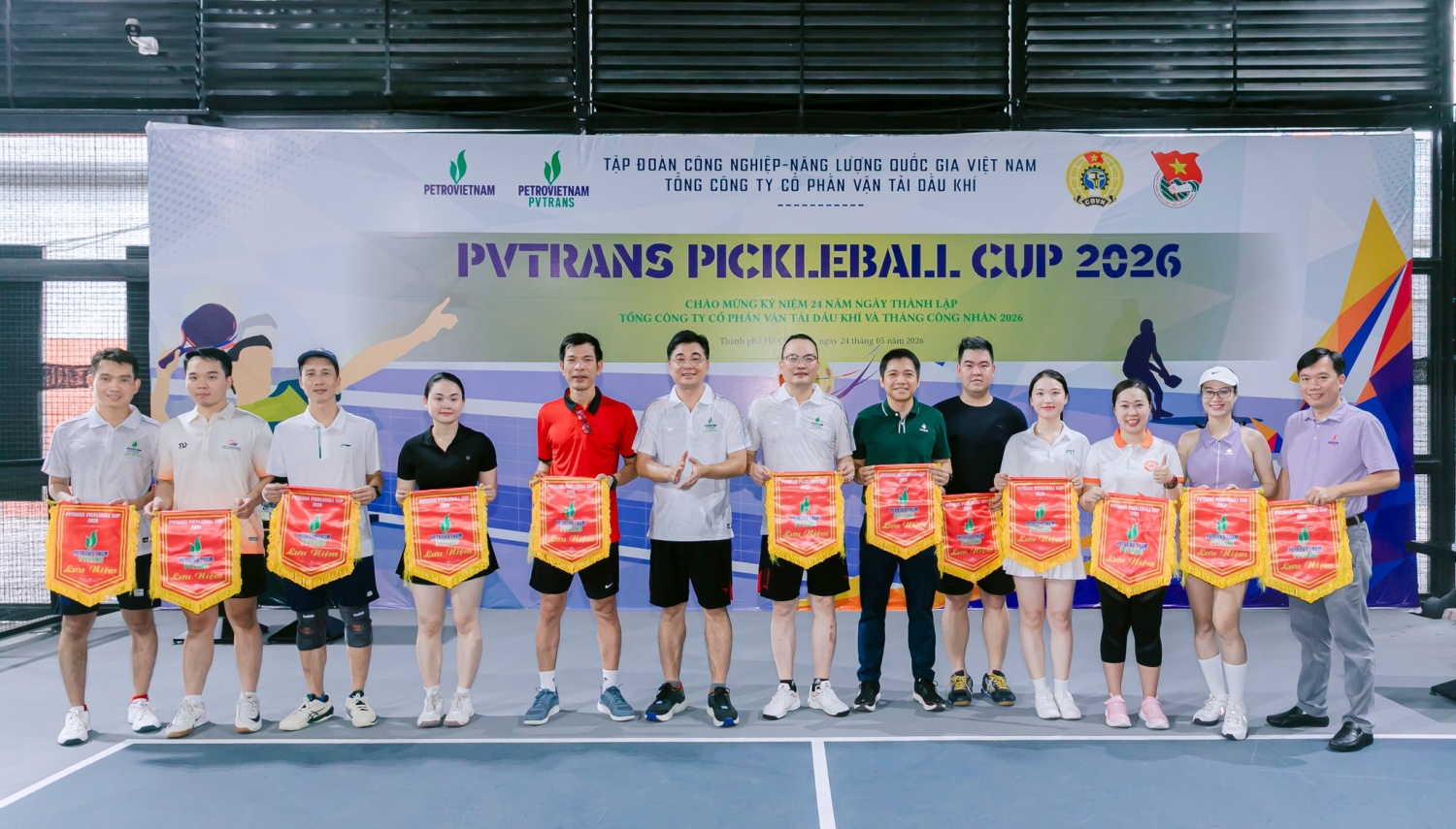 PVTrans Pickleball Cup 2026: Lan tỏa tinh thần đoàn kết và kết nối người lao động