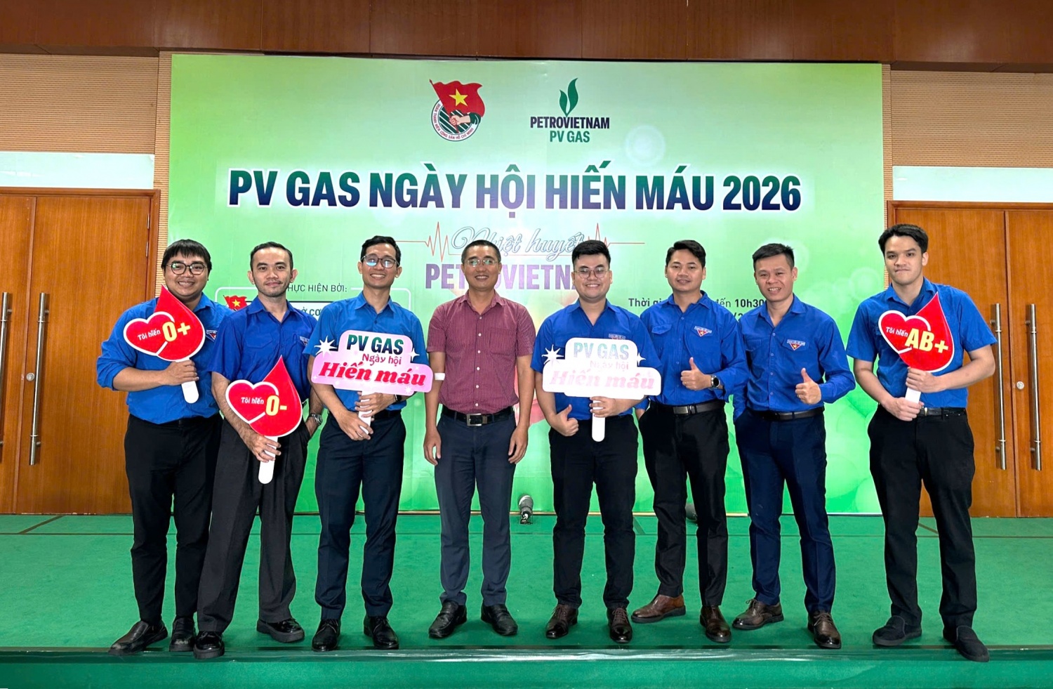 Tuổi trẻ PV GAS thể hiện tinh thần xung kích, tình nguyện và trách nhiệm cộng đồng