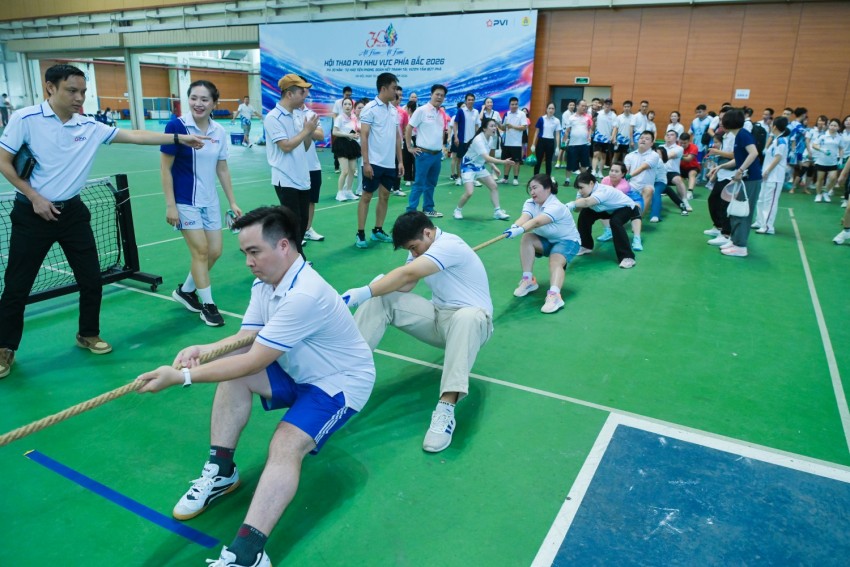 Hội thao PVI khu vực phía Bắc năm 2026: Lan tỏa giá trị văn hóa, gắn kết người lao động