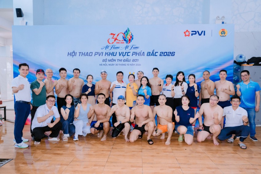 Sôi nổi Hội thao PVI khu vực phía Bắc năm 2026: Lan tỏa giá trị văn hóa, gắn kết người lao động