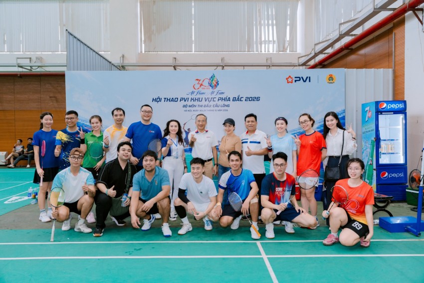 Sôi nổi Hội thao PVI khu vực phía Bắc năm 2026: Lan tỏa giá trị văn hóa, gắn kết người lao động