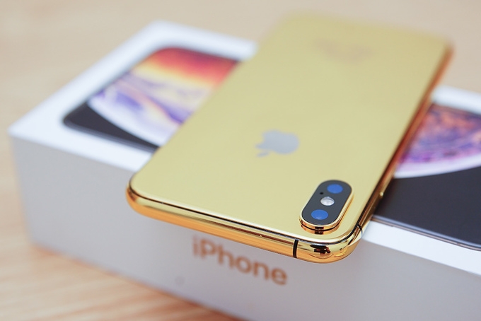 iPhone XS phiên bản vàng 24K xuất hiện ở Việt Nam iphone xs phien ban vang 24k xuat hien o viet nam
