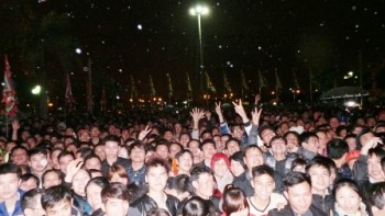 Hơn 2.000 người đảm bảo an ninh lễ Khai ấn đền Trần