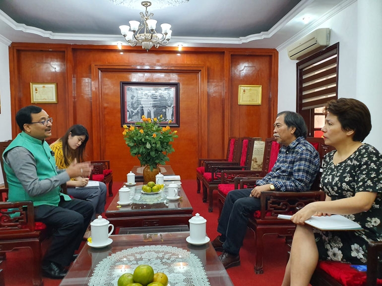 Phó Đại sứ Ấn Độ thăm và làm việc với Hội Nhà văn Việt Nam Phó Đại sứ Ấn Độ thăm và làm việc với Hội Nhà văn Việt Nam