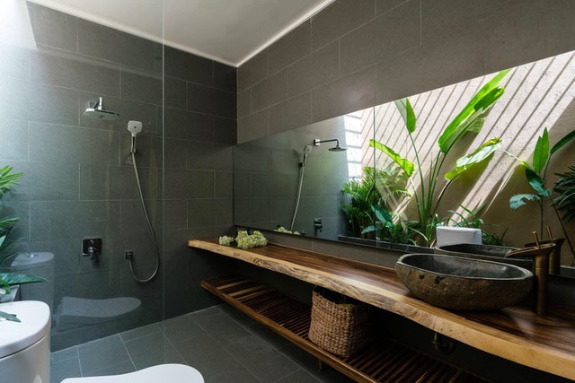 Mê mẩn nhà mái gỗ tuyệt đẹp, có sân thượng xanh mướt đủ loại cây ở Vũng Tàu Mê mẩn nhà mái gỗ tuyệt đẹp, có sân thượng xanh mướt đủ loại cây ở Vũng Tàu