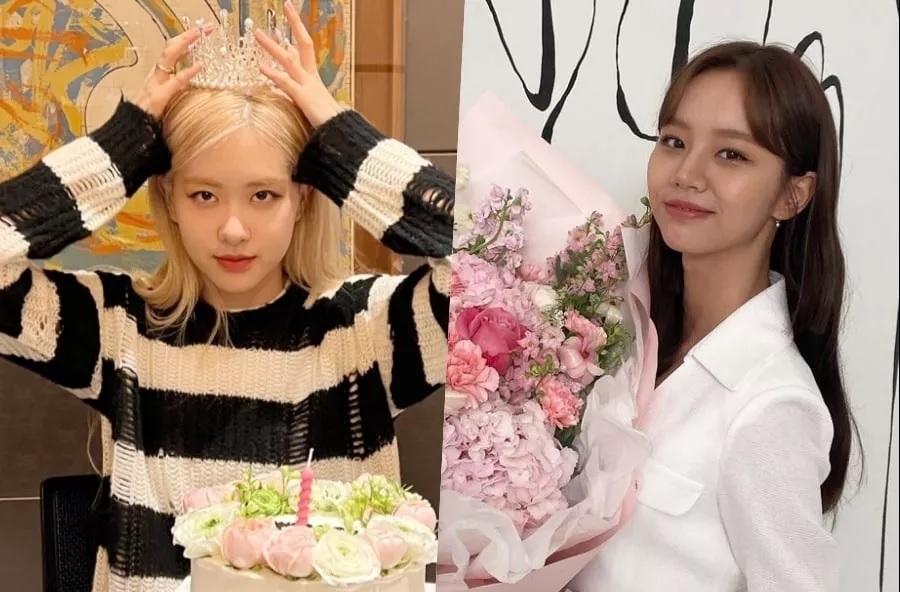 Sao Hàn ngày 14/2/2022: Rosé (BLACKPINK) khoe món quà sinh nhật ngọt ngào từ bạn thân Hyeri