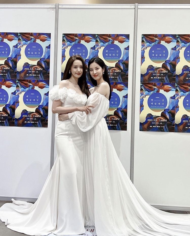 Sao Hàn hôm nay 8/5: Bộ đôi YoonA và Seohyun (SNSD) rạng rỡ hội ngộ tại Baeksang Art Awards 2022
