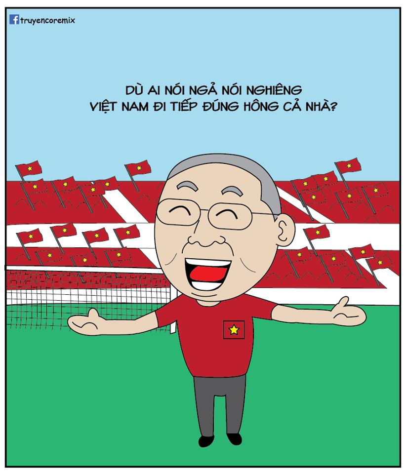 Loạt ảnh chế hài hước của dân mạng sau khi tuyển Việt Nam “lách qua khe cửa hẹp” loat anh che hai huoc cua dan mang sau khi tuyen viet nam lach qua khe cua hep