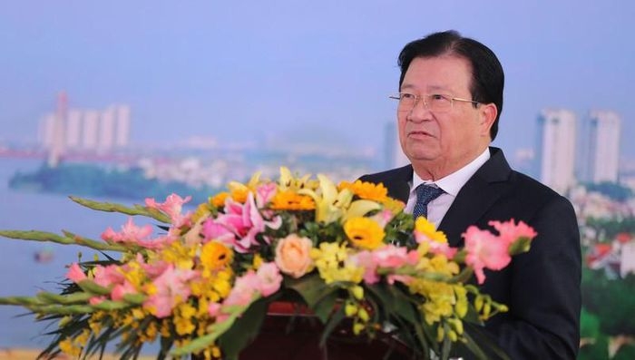 Phó Thủ tướng Trịnh Đình Dũng dự lễ thông xe dự án sửa chữa cầu Thăng Long Phó Thủ tướng Trịnh Đình Dũng dự lễ thông xe dự án sửa chữa cầu Thăng Long