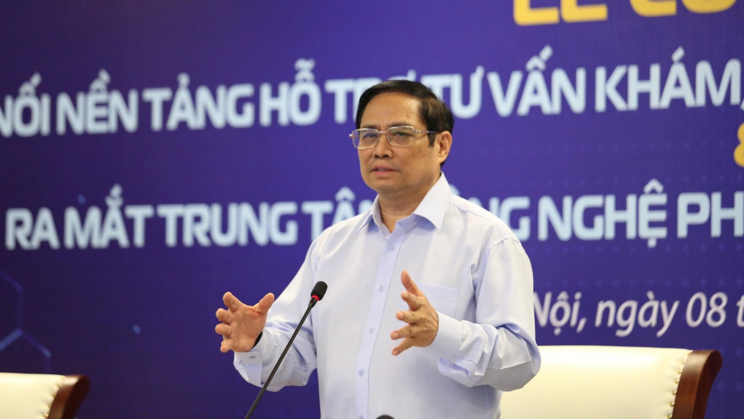 Thủ tướng dự lễ công bố kết nối nền tảng tư vấn khám chữa bệnh từ xa Telehealth Thủ tướng dự lễ công bố kết nối nền tảng tư vấn khám chữa bệnh từ xa Telehealth