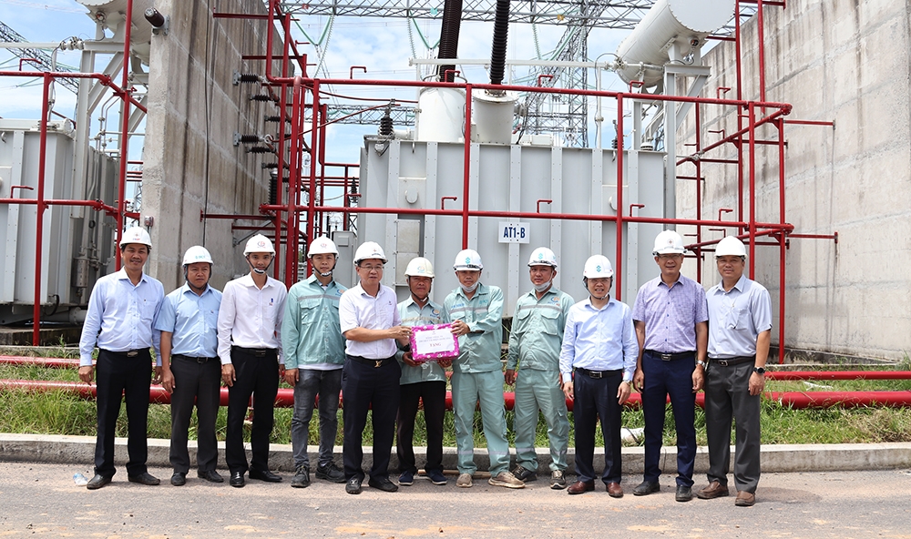 Tổng giám đốc EVNNPT động viên lực lượng tham gia thi công 3 dự án truyền tải điện cấp bách tại Đồng Nai