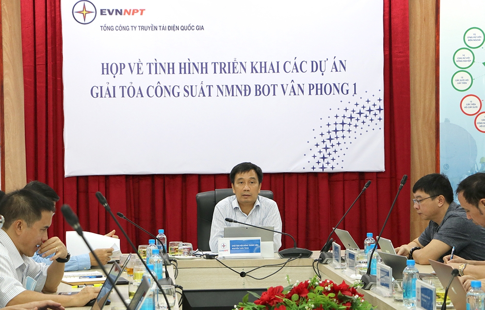 Tập trung nguồn lực, đảm bảo tiến độ các dự án giải tỏa công suất NMNĐ BOT Vân Phong 1