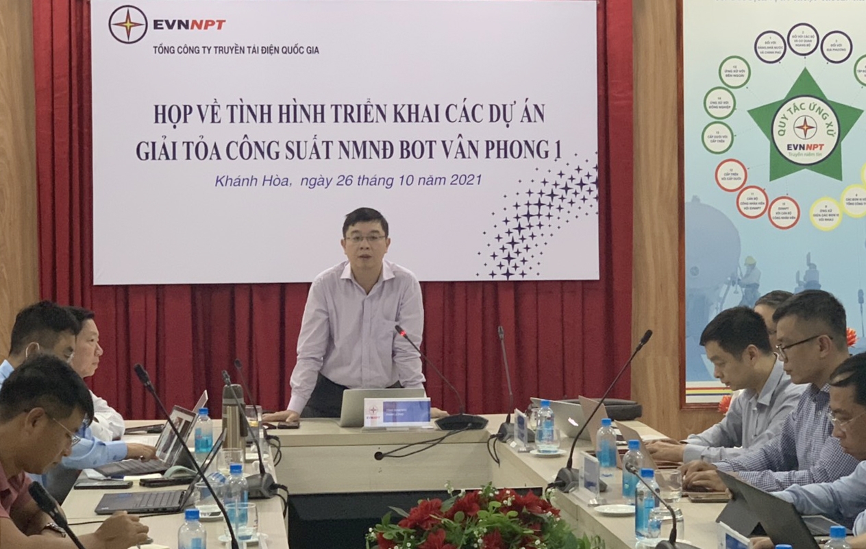 Tập trung nguồn lực đẩy nhanh tiến độ thi công đường dây 500kV Vân Phong – Vĩnh Tân Tập trung nguồn lực đẩy nhanh tiến độ thi công đường dây 500kV Vân Phong – Vĩnh Tân