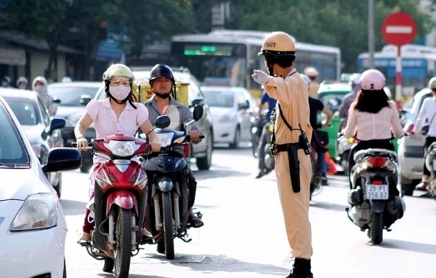 Hà Nội: Ra quân bảo đảm trật tự, an toàn giao thông dịp Tết từ ngày 6/1