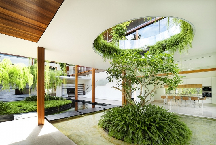 Thăm biệt thự Singapore đẹp như tiên cảnh tham biet thu singapore dep nhu tien canh